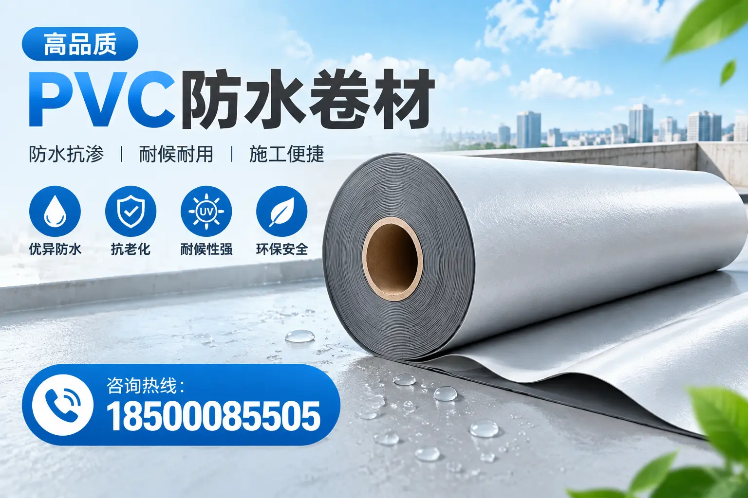 什么是pvc防水卷材？拉萨消费者需了解的基础知识